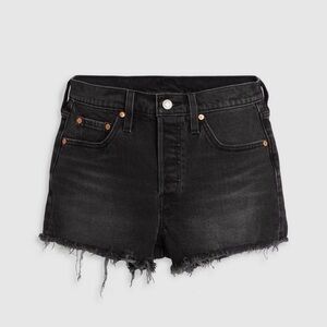 Black Denim Women Shorts